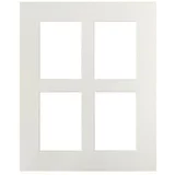 Nielsen Paspartu (Antički bijele boje, D x Š: 50 x 40 cm, Format slike: 4 slike veličine 13 x 18 cm)