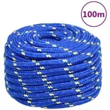 Brodski konop plavi 20 mm 100 m od polipropilena