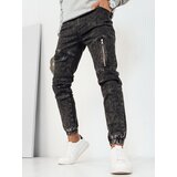 DStreet Spodnie męskie jeansowe joggery czarne | shoptok.hr