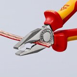 Knipex klešta kombinovana izolovana 1000V VDE 180mm 03 06 180 | ePonuda.com