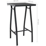  5-dijelni vrtni barski set crni Crna | Shoptok.si