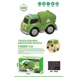 Kamion za smeće za igru s magnetima - zeleni | shoptok.hr