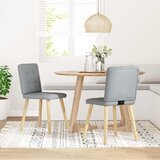 Maison Chic Jedilni stoli - Vzorci stoli 2 kosa svetlo sivo blago A485, (22032724) | Shoptok.si