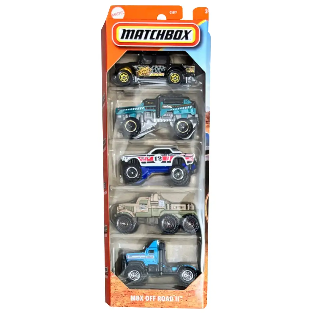 Mattel Matchbox: Off Road II. Set od 5 autića 1/64 - Cijene
