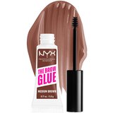 NYX Professional Makeup izdelek za oblikovanje obrvi - Brow Glue Instant Brow Styler - Medium Brown (TBG03) | Shoptok.si