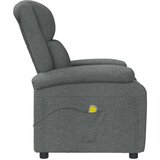 vidaXL Masažni stol temno sivo blago | Shoptok.si