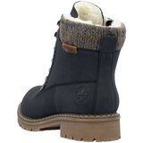 Rieker Gležnarji z vezalkami mornarska | Shoptok.si