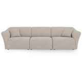 Cosmopolitan Design Bež sedežna garnitura iz tkanine bouclé 292 cm Tokyo – Cene