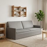 SOFA za 3 osobe Svjetlosiva 220 x 81 x 82 cm Baršun | shoptok.hr