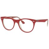 Ray-ban Okvir za naočare Wayfarer II 0RX2185V 5987 52, Ženski, Crveni | Eponuda.com