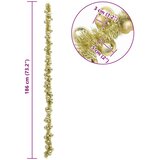  Garland od božićnih kuglica Zlatno 186 cm Polistiren | Eponuda.com