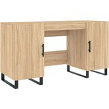 vidaXL Radni stol boja hrasta sonome 140x50x75 cm konstruirano drvo | shoptok.hr