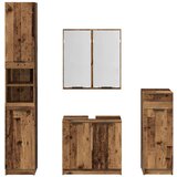  Komplet pohištva za kopalnico 4 pcs Star les Konstruiran les, (5000112475) | Shoptok.si