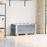  Okviri za palete 2 kom sivi 100 x 50 cm od masivne borovine | shoptok.hr