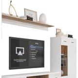 Hom`in DNEVNI REGAL, bela, barve hrasta | Shoptok.si