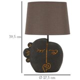 Mauro Ferretti Smeđa stolna lampa s tekstilnim sjenilom (visina 39,5 cm) Tribal – | shoptok.hr