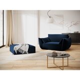 Mazzini Sofas Tamno plava baršunasti fotelja Vanda – | shoptok.hr