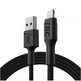 Green cell KABGC21 lightning cable 1.2 m Black | shoptok.hr