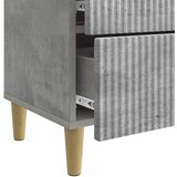  Noćni ormar Betonska siva 62 x 34,5 x 48 cm Konstruirano drvo | Eponuda.ba