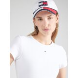 Tommy Jeans Majica 'ESSENTIAL' bela | Shoptok.si