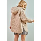 Bianco Lucci Women's Diamond Patterned Quilted Coat | Eponuda.ba