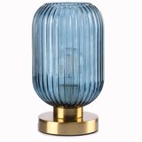  ONLI - Stona lampa DOROTY 1xE27/22W/230V plava/zlatna | Eponuda.com