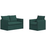 Set sofe 2 pcs Tamnozelena 136 x 82 x 85 cm Tkanina | shoptok.hr