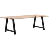 vidaXL Noge stolića za kavu A-oblika 2 kom crne 90x(72-73) cm čelik | shoptok.hr