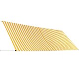 Tenda na uvlačenje 400 x 150 cm žuto-bijela | Eponuda.com