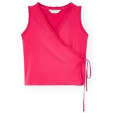 Compania Fantastica Topi & Bluze COMPAÑIA FANTÁSTICA Top 11340 - Fuchsia Rožnata Cene