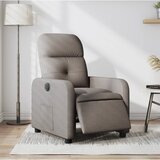 Maison Chic Električni naslanjač - Relax naslanjač taupe blago, (22061184) | Shoptok.si