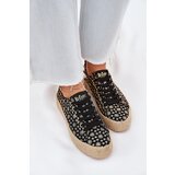 Lee Cooper Patterned Women's Platform Sneakers With Braiding | ePonuda.com