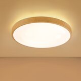  Brilagi-LED prigušiva svetiljka GLASS POOL DOUBLE LED/60W/230V 50 cm dekor drveta + daljinski upravljač | Eponuda.com