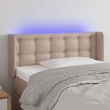  Uzglavlje boja cappuccina 93x16x78/88 cm od umjetne kože Cijene