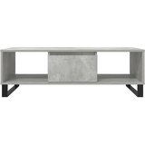  Stolić za kavu siva boja betona 104x60x35 cm konstruirano drvo | Eponuda.com