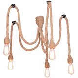  LED luster na sajli ROPE CASA 5xE27/10W/230V pauk | Eponuda.com