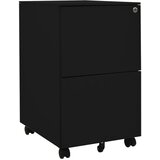 vidaXL mobilni ormarić za spise crni 39 x 45 x 67 cm čelični Cijene