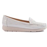 Shelvt Women's White Loafers | Shoptok.si