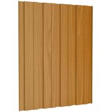 Krovni panel 12 pcs Prirodna 60 x 45 cm Pocinčani čelik - Svijetlo drvo 60 x 45 cm 12 | shoptok.hr