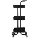  Kuhinjska Kolica Kinvara WR4338-TJ PRO.1 Crna Metal polipropilen 42 x 86 x 35 5 cm 3 Pretinci | shoptok.hr