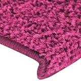  Prostirke za stepenice 15 kom 65x21x4 cm roze pravokutni rub | shoptok.hr