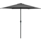 vidaXL Zunanji senčnik z aluminijastim drogom 270x246 cm antraciten Cene