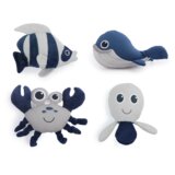  All for Paws Dog igračka morske životinje sivo/plave 20cm | ePonuda.com