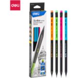 Deli GRAFITNE OLOVKE SCRIBE 2B CRNE SA OJAČANIM JEZGROM 1/12 EC019-2B | Eponuda.com