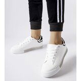 Gemre White and black sneakers with rhinestones Dina Cijene