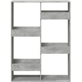 Sobna pregrada boja betona 100x33x135 cm konstruirano drvo | Eponuda.ba