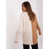 BADU Sweater-BA-SW-0234.65P-camel | Shoptok.si