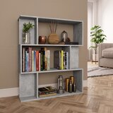 vidaXL Ormarić za knjige / pregrada boja betona 80x24x96 cm od iverice Cijene