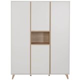 Qu-ax trokrilni ormar loft white | shoptok.hr
