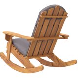  Stolica za ljuljanje Adirondack s jastucima bagremovo drvo | shoptok.hr